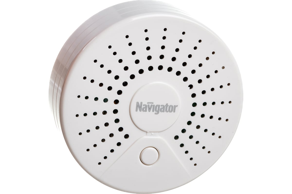 Датчик дыма Navigator NSH-SNR-S001-WiFi 14550 - выгодная цена, отзывы,  характеристики, фото - купить в Москве и РФ