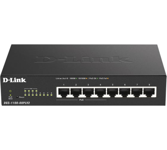 Коммутатор D-link DGS-1100-08PLV2 1