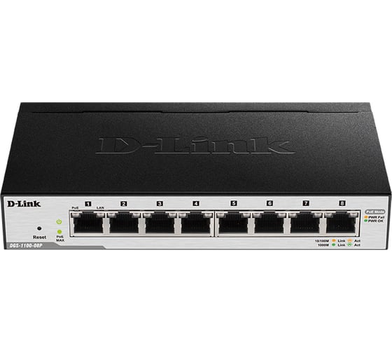 Коммутатор D-link DGS-1100-08P 1
