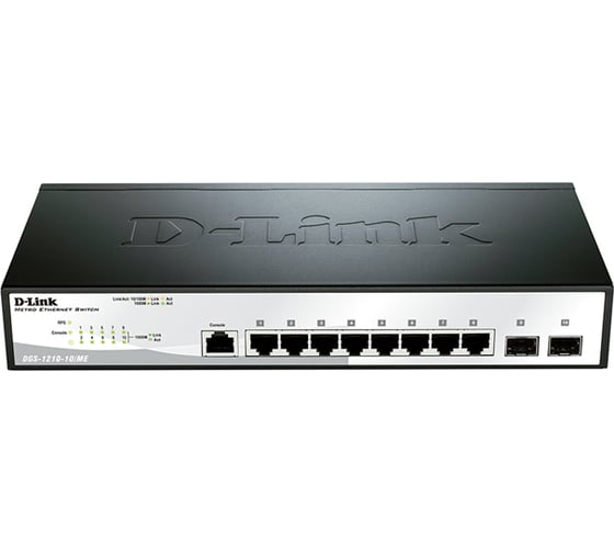 Коммутатор D-link DGS-1210-10/ME/A1A 1