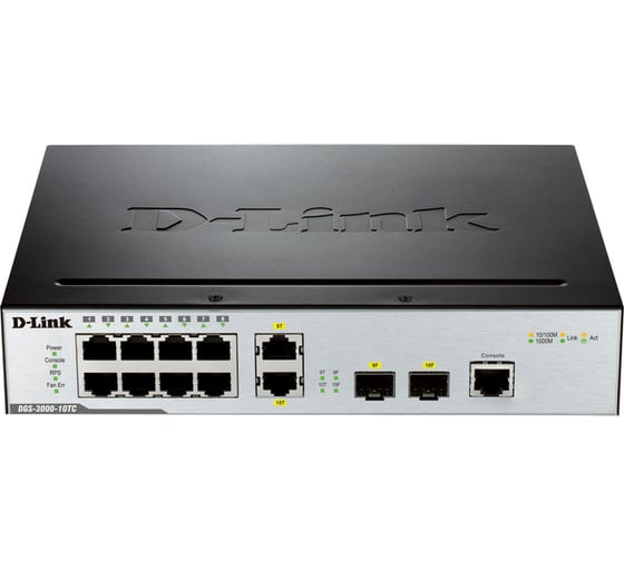 Коммутатор D-link DGS-3000-10TC 1
