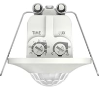 Датчик движения Theben ThePiccola S360-100 DE WH, зона 8 м, 1 канал, врезной, IP44 сенсор, IP20 блок питания, белый 1060200