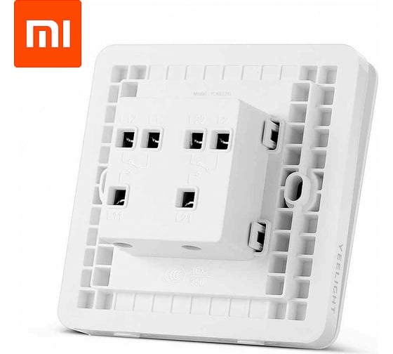Настенный одинарный выключатель YEELIGHT Flex Switch WHITE YLKG12YL