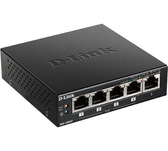 Коммутатор D-link DGS-1005P