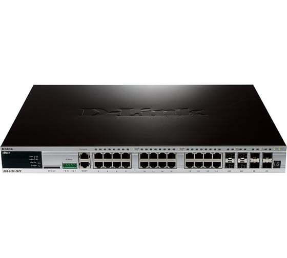 Коммутатор D-link DGS-3420-28PC/B1A 1