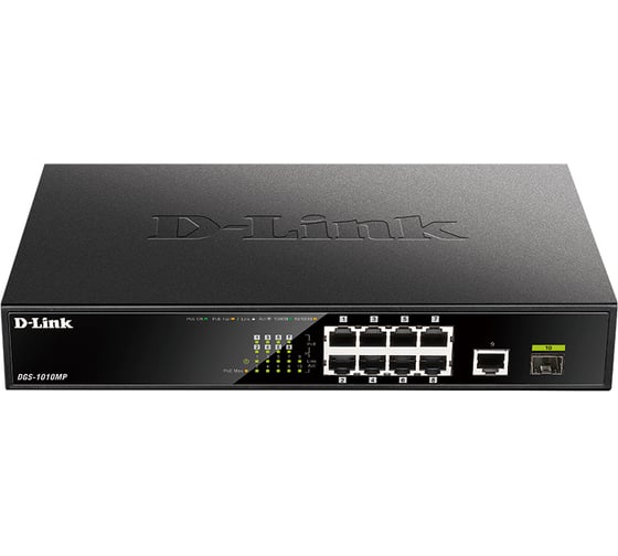 Коммутатор D-link DGS-1010MP 1