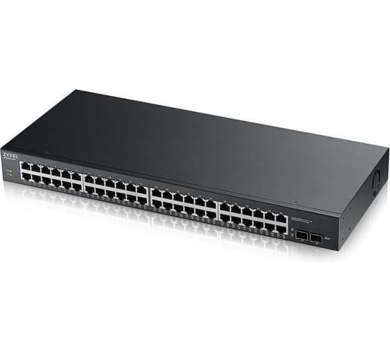 Коммутатор ZYXEL Smart L2 GS1900-48, 48xGE, 2xSFP GS1900-48-EU0101F 1