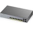 Гибридный коммутатор ZYXEL Smart L2 PoE+ для IP-видеокамер GS1350-12HP-EU0101F 1