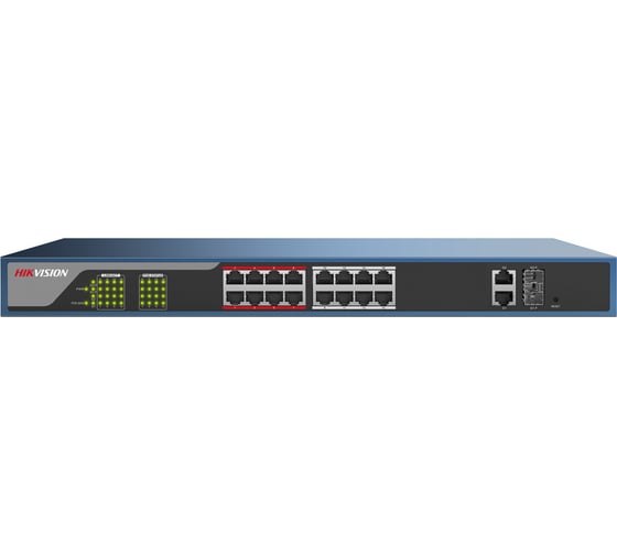 Коммутатор Hikvision Ethernet, PoE DS-3E1318P-E УТ-00005695
