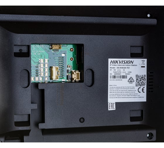 Абонентский монитор Hikvision IP-домофония DS-KH6320-TE1 УТ-00016702