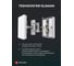 Тройной настенный выключатель YEELIGHT Flex Switch WHITE YLKG14YL 4
