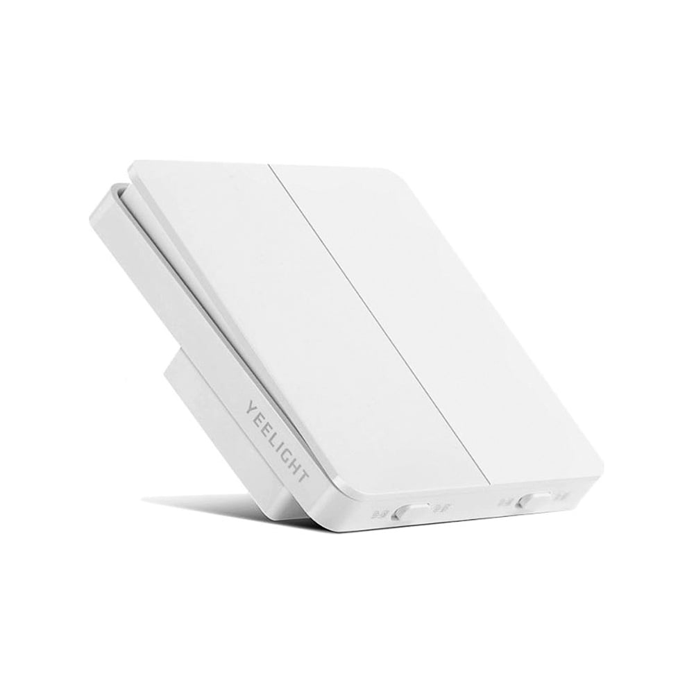 Двойной настенный выключатель YEELIGHT Flex Switch WHITE YLKG13YL ...