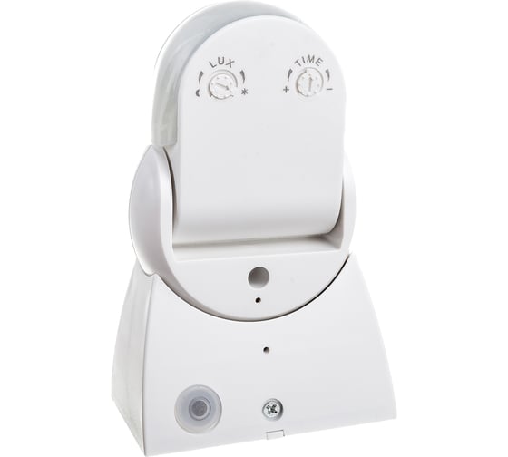 Датчик движения ЭРА MD 013 белый 1200Вт 180гр 12м IP65 Б0043790