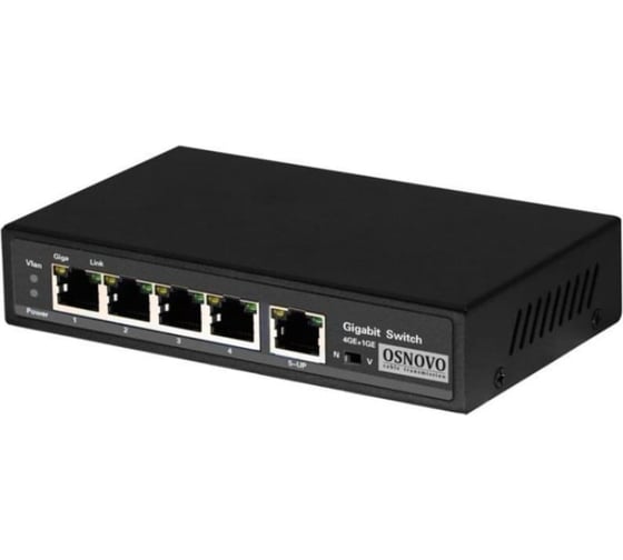 PoE-коммутатор OSNOVO SW-8050/D УТ-00023970 1