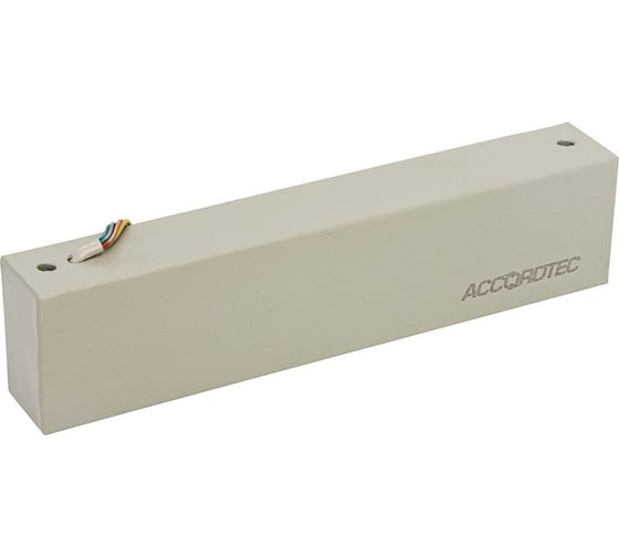 Электромагнитный замок ACCORDTEC ML-295 K-2 уголком цвет серый комплектация: уголок AT-04384