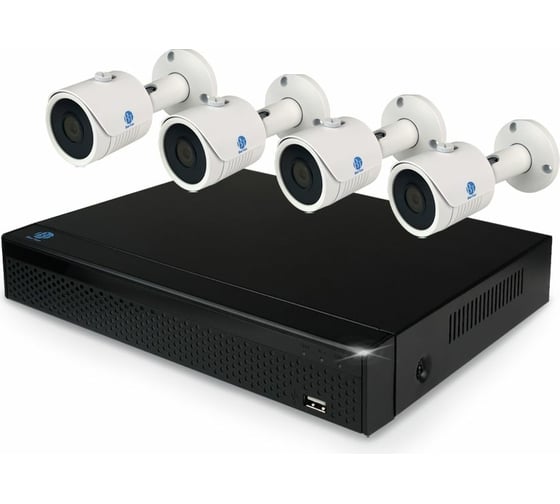 Комплект видеонаблюдения BarTon 1080P AHD/TVI/CVI 4.2