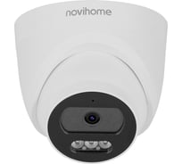 IP видеокамера Novihome AVIOR-E4 v. шар, матрица 1/3 CMOS GC2083, 4 Мп 25 к/с, объектив фиксированный 2.8 мм, внутренняя, ИК 25м, 0.04 люкс, DC 12В/PoE, встроенный микрофон 1529