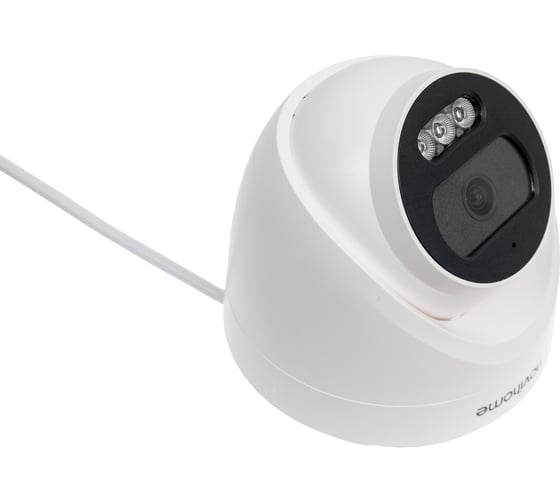 IP видеокамера Novihome AVIOR-E4 v. шар, матрица 1/3 CMOS GC2083, 4 Мп 25 к/с, объектив фиксированный 2.8 мм, внутренняя, ИК 25м, 0.04 люкс, DC 12В/PoE, встроенный микрофон 1529