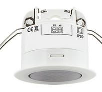 Датчик присутствия и освещенности VARTON для скрытого монтажа, IP20 DA2-SEN10-F