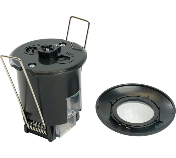 Датчик движения и освещенности FERON 800W 6m 120°(гориз.) 360°(верт.) чёрный, SEN50, артикул 51268