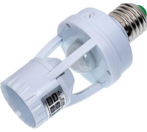 Патрон с датчиком движения VKL electric Е27; 360гр 60Вт, 10-420с BT-A08 IP20 1016017