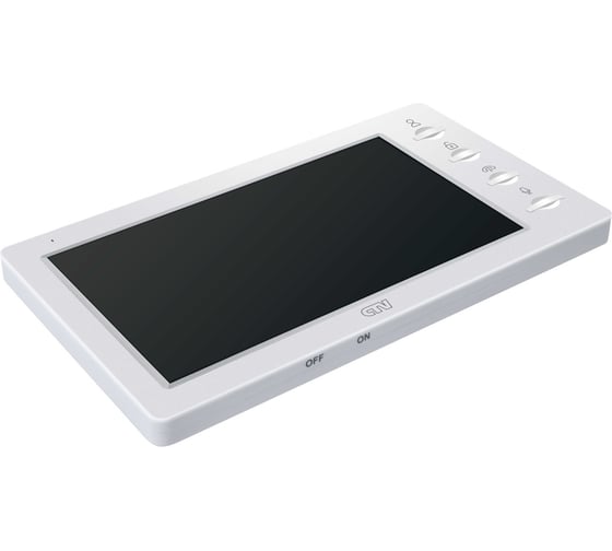 Монитор видеодомофона CTV M3702 Gamma W, формата AHD с IPS экраном 7, со встроенным источником питания, белый 10-0001032