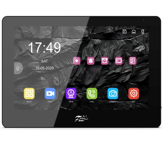 Гибридный MHD/IP-домофон 8” FOX FX-IVD800HBW (КАССИОПЕЯ 8B) IPS LCD (1280x800), WIFI, LAN, POE, черный FX-IVD800HBW (ЧЕРНЫЙ)