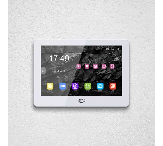 Гибридный MHD/IP-домофон FOX FX-IVD800HBW (КАССИОПЕЯ 8W) 8” IPS LCD (1280x800), WIFI, LAN, POE, белый FX-IVD800HBW (БЕЛЫЙ)