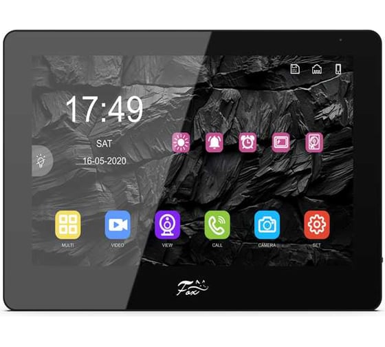 Гибридный MHD/IP-домофон FOX FX-IVD100HBW (ТАУ КИТА 10B) 10” IPS LCD (1280x800), WIFI, LAN, POE, черный FX-IVD100HBW (ЧЕРНЫЙ)