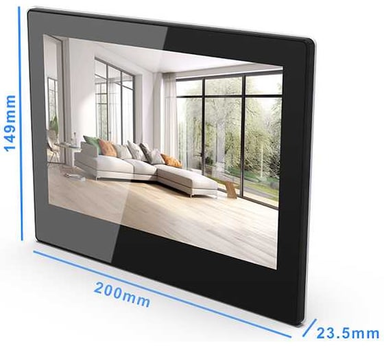 Гибридный MHD/IP-домофон FOX FX-IVD100HBW (ТАУ КИТА 10B) 10” IPS LCD (1280x800), WIFI, LAN, POE, черный FX-IVD100HBW (ЧЕРНЫЙ)