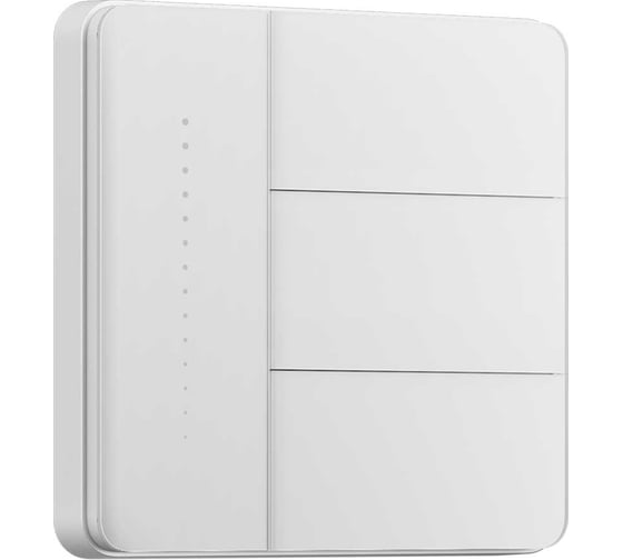 Умный настенный выключатель AQARA Z1 Pro (3 клавиши), цвет: белый, модель ZNQBKG44LM_wh
