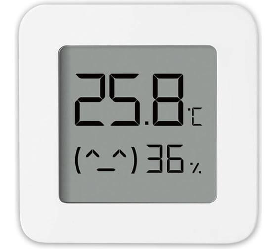 Датчик температуры и влажности XIAOMI Mi Temperature and Humidity Monitor 2 NUN4126GL