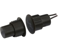 Магнитоконтактный датчик Smartec ST-DM030NO-BR НР, коричневый, врезной для металлических дверей smkd0822.1