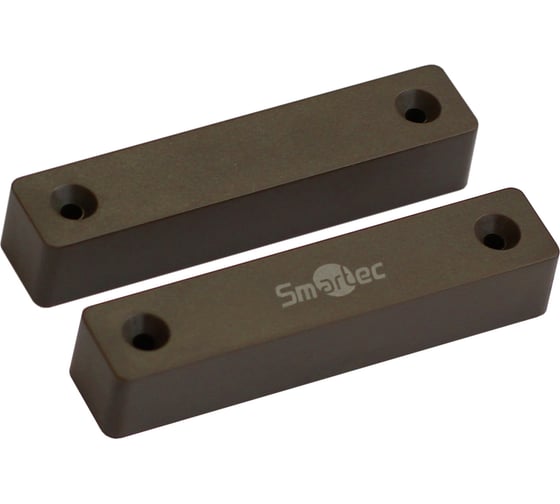 Магнитоконтактный датчик Smartec ST-DM126NC-BR НЗ, коричневый, накладной для деревянных дверей smkd0751.1 1