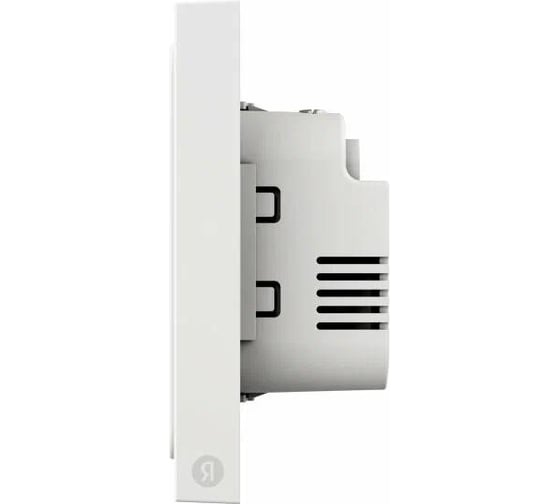 Умный выключатель Yandex Яндекс, 2 клавиши, Zigbee YNDX-00532