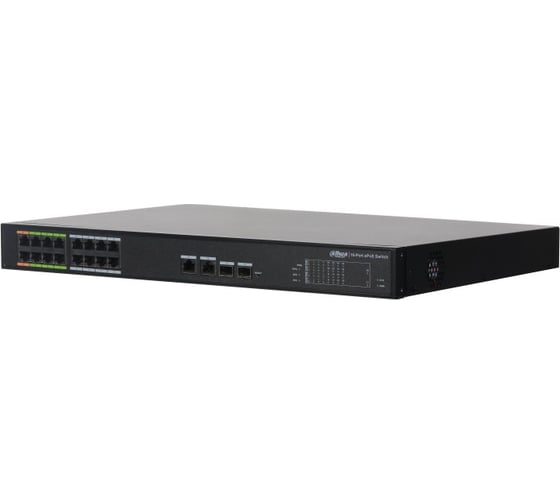 Коммутатор Dahua Ethernet, PoE DH-LR2218-16ET-240 УТ-00013309