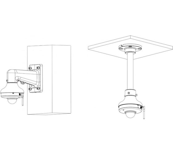 Купол DAHUA Wi-Fi2.4G&5G миниатюрная внутренняя PTZ DH-SD1A203T-GN-W АВ5021174 УТ-00014622