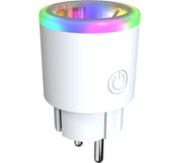 Умная розетка c мониторингом энергии и RGB LED подсветкой HIPER Smart monitoring socket IoT P06 IOT P06