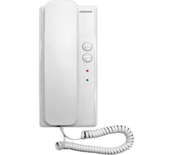 Дополнительная трубка Novicam VOICE EXTRA для комплекта аудиодомофона VOICE KIT. 2-х проводное подключение. Управление замком 4189