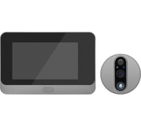 Wi-Fi видеоглазок c датчиком движения Novihome FOCUS 4 WIFI KIT, работа в приложении Smart Life (Tuya), запись фото/видео по датчику движения, работа от батареи до 3 месяцев 4371