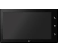 Монитор видеодомофона CTV -M4706AHD B с технологией Touch Screen, сенсорная панель управления Easy Buttons, черный 10-0000345