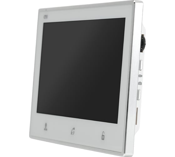 Монитор видеодомофона CTV -M4703AHD W формата AHD с IPS экраном 7, Hands free, встроенный детектор движения на 4 канала, белый 10-0000244
