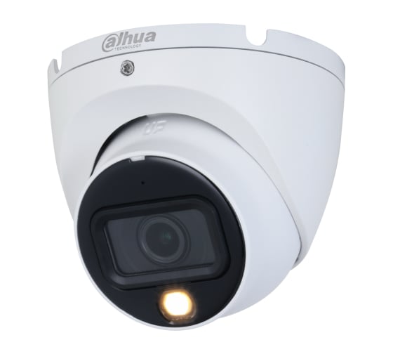 Видеокамера Dahua HDCVI, купольная, с фиксированным объективом DH-HAC-HDW1200TLMP-IL-A-0280B-S6