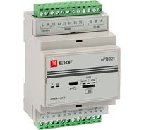 Базовый модуль удаленного управления EKF PROxima ePRO 6 входов\4 выхода, 230В GSM ePRO-6-4-230-G