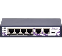 Коммутатор BOUZ 4 POE порта 10/100/1000Base-T 2 порта 10/100/1000Base-T 65W BZ-S1104P-G2T-65W