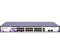 Коммутатор BOUZ 24 POE порта 10/100BaseT 2 порта комбо 10/100/1000BaseT|100/1000BaseX BZ-S1924P-F2С-250W