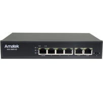 Коммутатор Amatek AN-S6P4D PoE, 80Вт 7000880