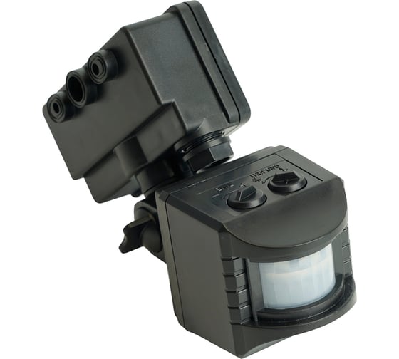 Датчик движения FERON 1200W 10m, 120, черный, SEN15/LX02, 51517