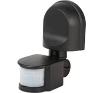 Датчик движения ЭРА MD 04 настенный инфракрасный 1200 Вт угол 180 градусов IP44, черный Б0067001