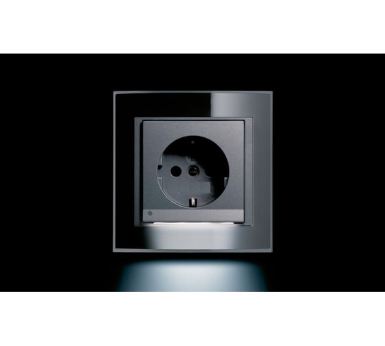 Умная розетка Bingoelec W1-034, WiFi черная 055